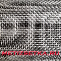 Сетка тканая нержавеющая, черная и оцинкованная
